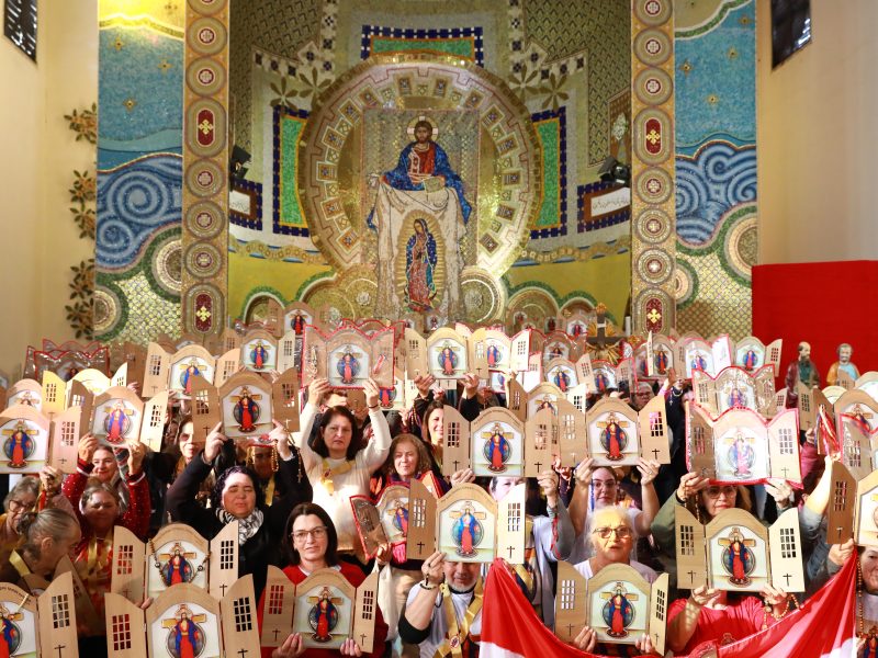 Mensageiros líderes das capelinhas de Jesus das Santas Chagas participam da II Romaria