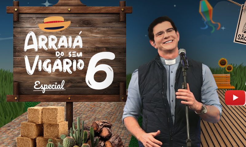 Padre Reginaldo Manzotti apresenta a 6ª edição do Arraiá do Seu Vigário no dia 4 de julho