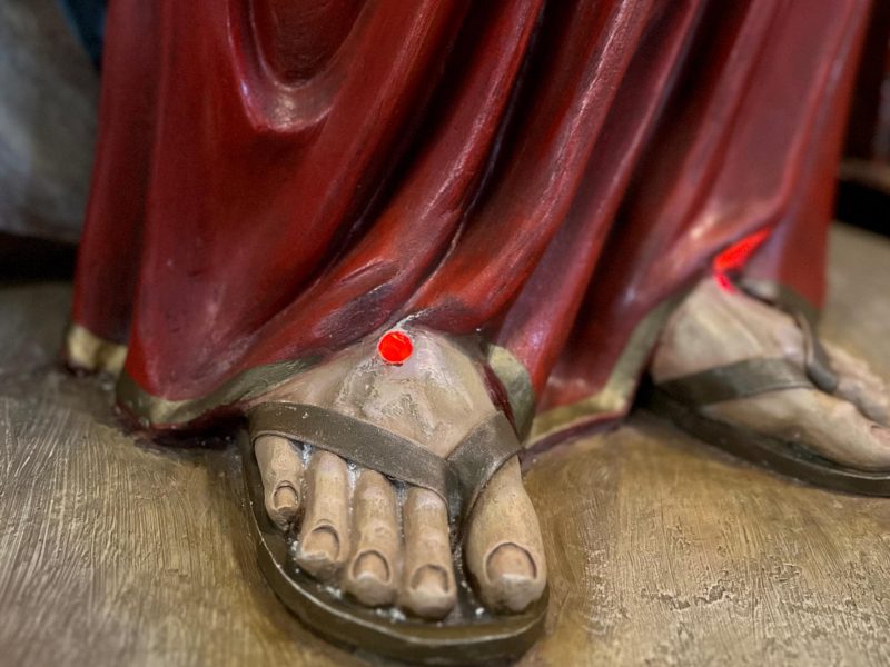 Chaga do Pé direito de Nosso Senhor Jesus Cristo