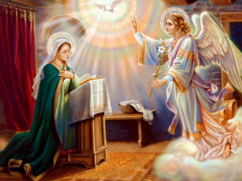 Devemos aprender com Maria a ter fé e confiar no Deus do impossível que tudo pode.