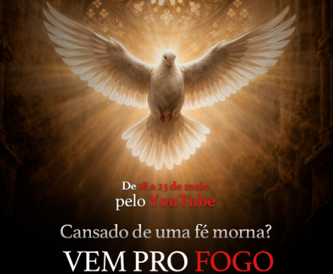Catequese do Espírito Santo estreia hoje no YouTube @PadreManzottiOficial