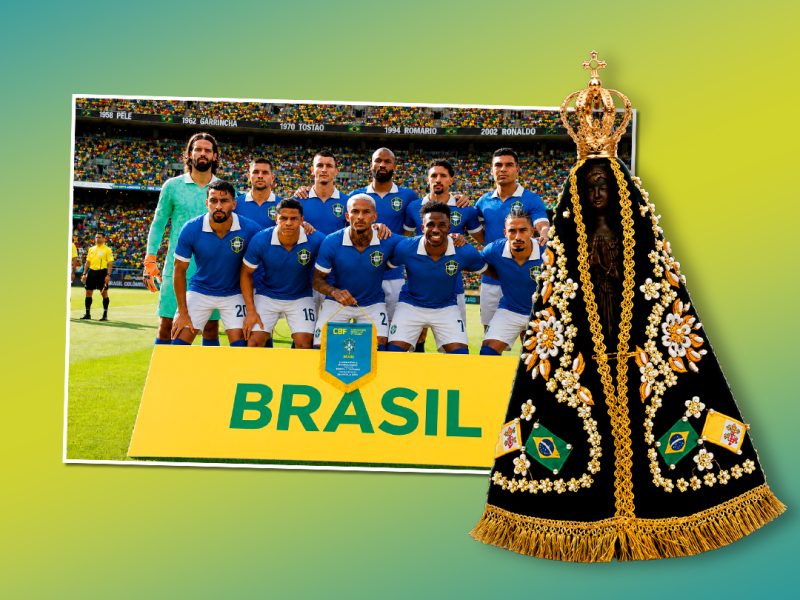A fé e o futebol andam juntos