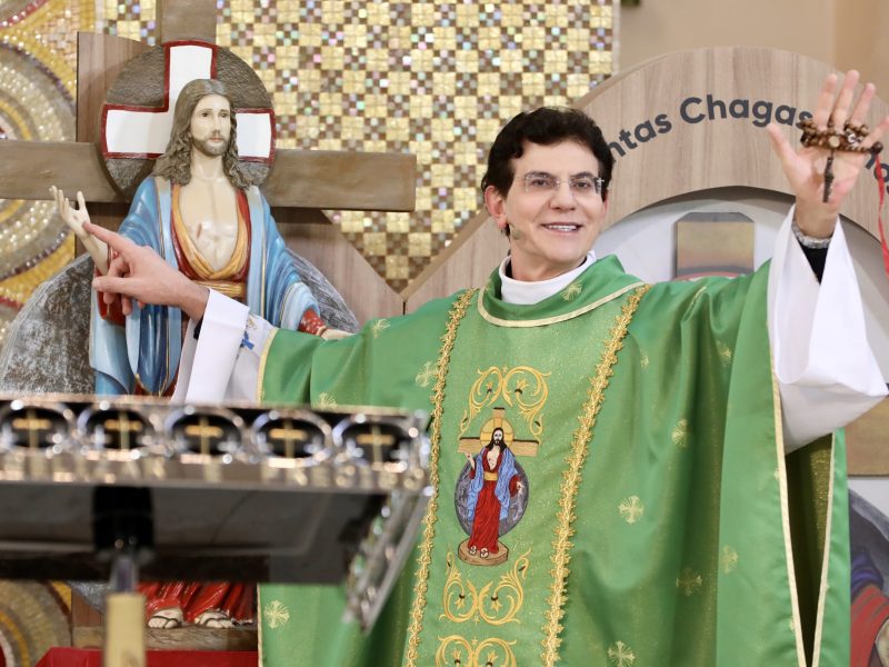 Padre Reginaldo Manzotti preside Santa Missa em ação de graças pelos 173 da PCPR